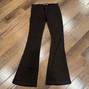 Free People Charcoal Trousers